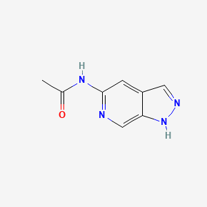N-(1H-Pyrazolo[3,4-c]pyridin-5-yl)acetamide