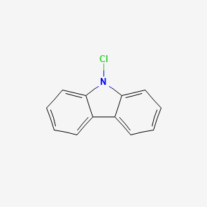 molecular formula C12H8ClN B3345475 9-Chloro-9H-carbazole CAS No. 105598-33-2