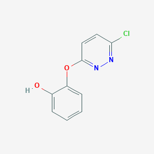 Phenol, 2-[(6-chloro-3-pyridazinyl)oxy]-