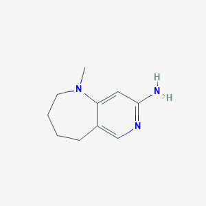 1-Methyl-2,3,4,5-tetrahydro-1H-pyrido[4,3-b]azepin-8-amine