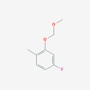 4-Fluoro-2-(methoxymethoxy)-1-methylbenzene