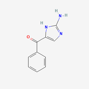 (2-Amino-1H-imidazol-5-yl)(phenyl)methanone