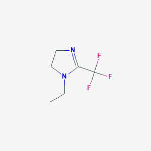 1-Ethyl-2-(trifluoromethyl)-4,5-dihydro-1H-imidazole