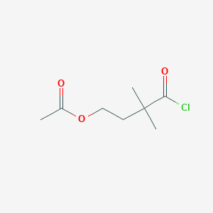 4-Chloro-3,3-dimethyl-4-oxobutyl Acetate