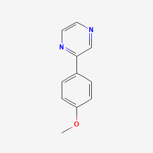 2-(4-Methoxyphenyl)pyrazine