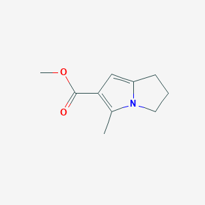Methyl 5-methyl-2,3-dihydro-1H-pyrrolizine-6-carboxylate
