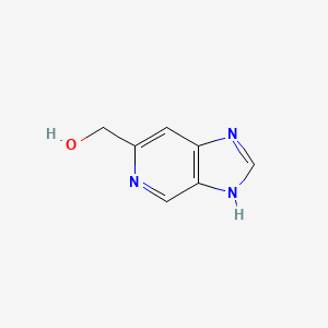 molecular formula C7H7N3O B3345721 3h-Imidazo[4,5-c]pyridine-6-methanol CAS No. 1096666-13-5