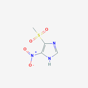 1H-Imidazole, 4-(methylsulfonyl)-5-nitro-