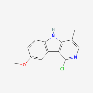 1-Chloro-8-methoxy-4-methyl-5H-pyrido[4,3-b]indole