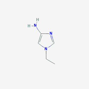 molecular formula C5H9N3 B3346509 1-Ethyl-1H-imidazol-4-amine CAS No. 1200606-60-5