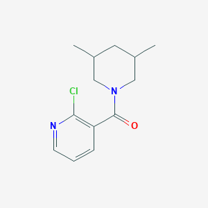 molecular formula C13H17ClN2O B334735 (2-Chloropyridin-3-yl)-(3,5-dimethylpiperidin-1-yl)methanone 
