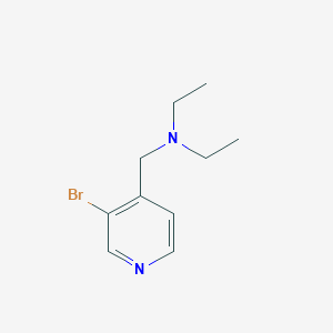 [(3-Bromopyridin-4-yl)methyl]diethylamine