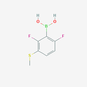 2,6-Difluoro-3-(methylthio)phenylboronic acid