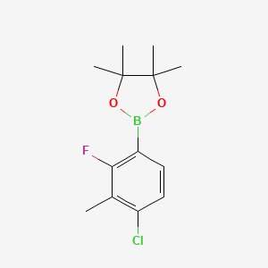 4-Chloro-2-fluoro-3-methylphenylboronic acid pinacol ester