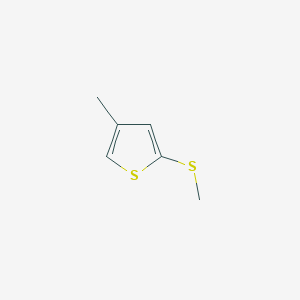 4-Methyl-2-(methylthio)thiophene