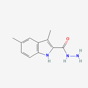 3,5-Dimethyl-1H-indole-2-carbohydrazide