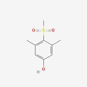 Phenol, 3,5-dimethyl-4-(methylsulfonyl)-