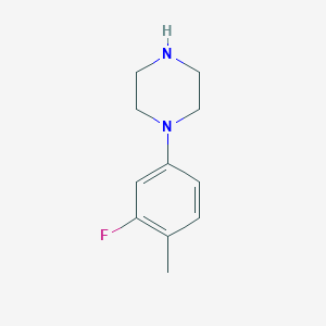 1-(3-Fluoro-4-methylphenyl)piperazine