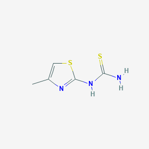 N-(4-Methyl-1,3-thiazol-2-yl)thiourea