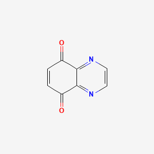 molecular formula C8H4N2O2 B3348068 Quinoxaline-5,8-dione CAS No. 15250-38-1