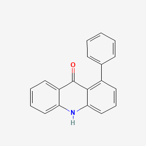 molecular formula C19H13NO B3348223 1-Phenylacridin-9(10H)-one CAS No. 160289-77-0