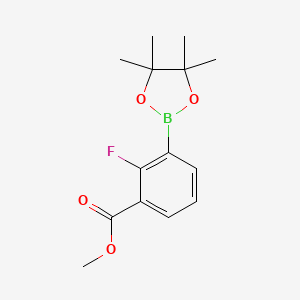 Methyl 2-fluoro-3-(4,4,5,5-tetramethyl-1,3,2-dioxaborolan-2-YL)benzoate