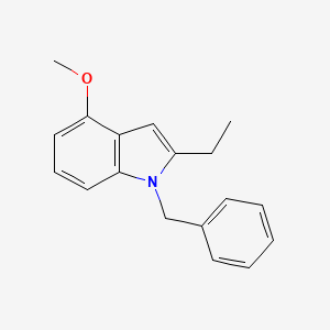 1-Benzyl-2-ethyl-4-methoxy-1H-indole