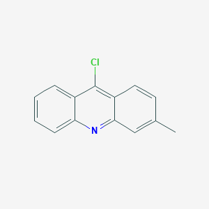 molecular formula C14H10ClN B3348337 9-Chloro-3-methylacridine CAS No. 16492-10-7