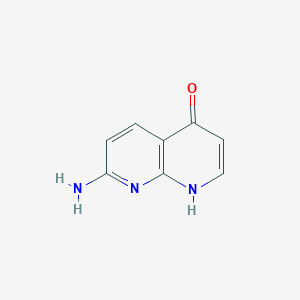 7-Amino-1,8-naphthyridin-4-ol