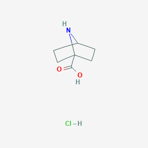 7-Azabicyclo[2.2.1]heptane-1-carboxylic acid hydrochloride