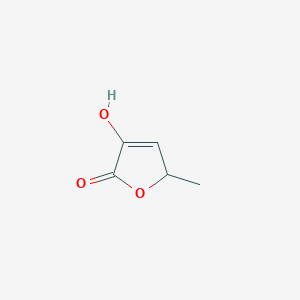 B3349233 3-Hydroxy-5-methyl-2,5-dihydrofuran-2-one CAS No. 21053-73-6