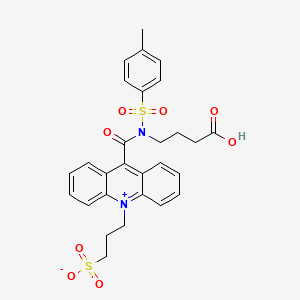 molecular formula C28H28N2O8S2 B3349236 NSP-AS CAS No. 211106-69-3