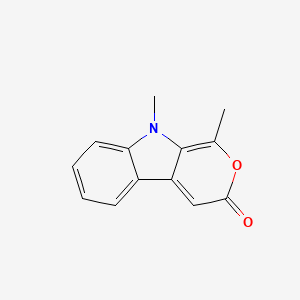 1,9-Dimethylpyrano[3,4-b]indol-3(9H)-one