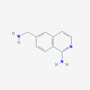 6-(Aminomethyl)isoquinolin-1-amine