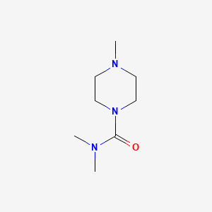 molecular formula C8H17N3O B3349369 N,N,4-trimethylpiperazine-1-carboxamide CAS No. 21579-89-5