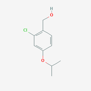 (2-Chloro-4-propan-2-yloxyphenyl)methanol