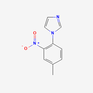 1-(4-Methyl-2-nitrophenyl)-1h-imidazole