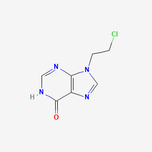 9-(2-Chloroethyl)-3,9-dihydro-6h-purin-6-one
