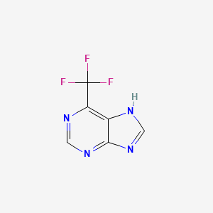 6-(trifluoromethyl)-7H-purine