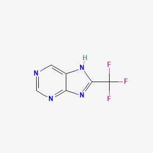 8-(trifluoromethyl)-7H-purine