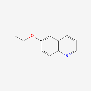 molecular formula C11H11NO B3349653 6-ethoxyquinoline CAS No. 22883-85-8