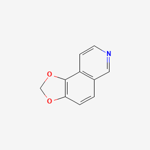 molecular formula C10H7NO2 B3349712 [1,3]dioxolo[4,5-f]isoquinoline CAS No. 234-16-2