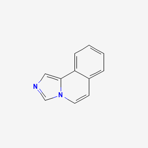 molecular formula C11H8N2 B3349720 Imidazo[5,1-a]isoquinoline CAS No. 234-61-7