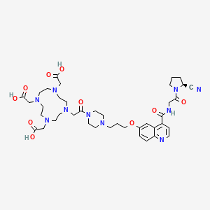 molecular formula C40H56N10O10 B3349772 FAPI-2 CAS No. 2370952-98-8