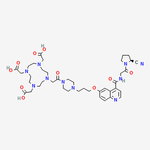 molecular formula C40H56N10O10 B3349772 Unii-54MD7EU3MC CAS No. 2370952-98-8