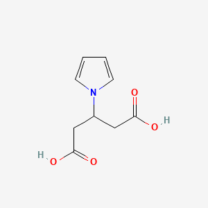 3-(1H-pyrrol-1-yl)pentanedioic acid