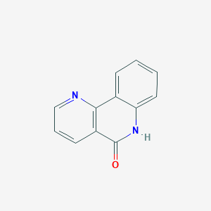 molecular formula C12H8N2O B3349813 Benzo[h]-1,6-naphthyridin-5(6H)-one CAS No. 23985-95-7