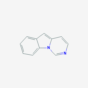 molecular formula C11H8N2 B3349820 Pyrimido[1,6-a]indole CAS No. 23989-28-8