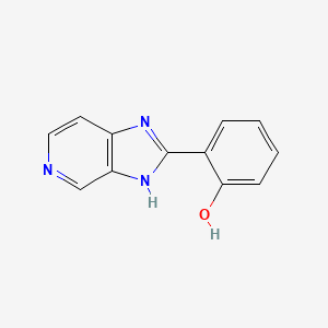 o-1H-Imidazo(4,5-c)pyridin-2-ylphenol