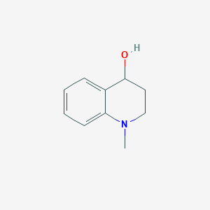 molecular formula C10H13NO B3349853 1,2,3,4-tetrahydro-1-methyl-4-Quinolinol CAS No. 24206-53-9